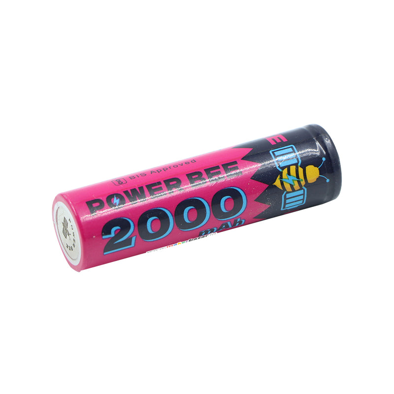 18650 Rechargeable Battery 3.7V 2000 mAh Li-ion High Capacity at