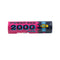 PowerBee: 2000mAh 3.7V 18650 Cell Li-ion Rechargeable Battery with Flat Top
