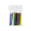 21PCS 6.0mm Colorful Silicone Rubber Heat Shrink Tube Assortment