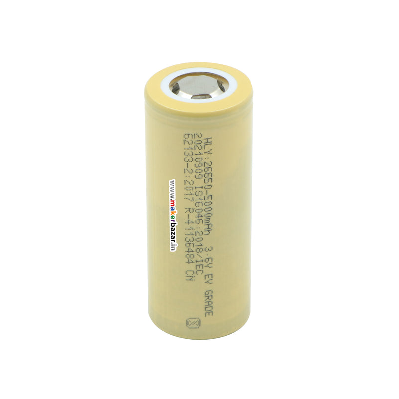 [Premium] 26650 3.6V 5000mAh Lithium-Ion Rechargeable Cell