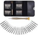 25 in 1 Wallet Style Precision Screwdriver Set / Repairing Tool Kit