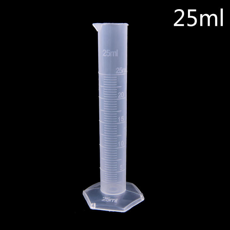 Measuring Cylinder 25ml (Clear Plastic)