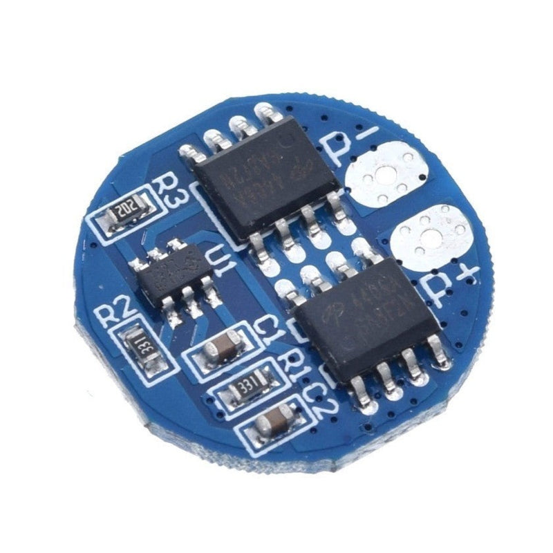 HX-2S-A2 Circular 2S 8.4V BMS 2S 5A 18650 Lithium Battery Protection Board