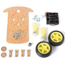 [Transparent] 2WD-KIT Two Wheel Robotic Smart Car Kit with Acrylic Chassis