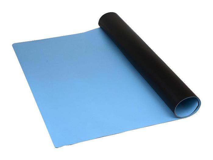 2-Layers 6.5ft Wide ESD Safe Anti-Static Table Mat 1.5mm