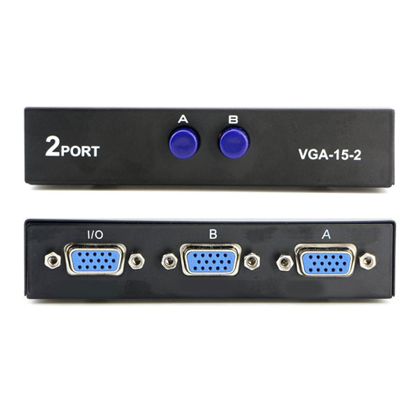 VGA Splitter Switch - Two I/P and One O/P