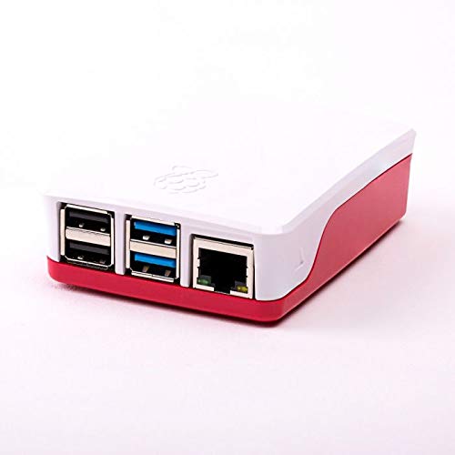 [Type 2] Raspberry Pi 4 Case Enclosure Red & White