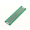 2x8cm Double Sided Universal PCB Prototype Board 2.54mm Hole Pitch