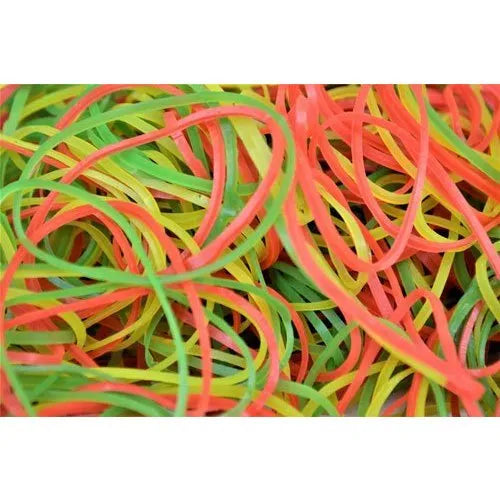 Multicolor Rubber Bands 4in/10cm - 500gm