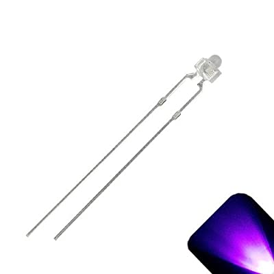 DIP LED 1.8mm Nipple/ Tower/ Rocket Shape Clear/ Transparent Type