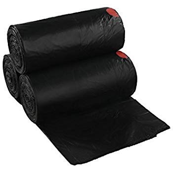 Multipurpose DIY Black Polythene Bags for Art & Crafts 19X21in (30pcs roll)