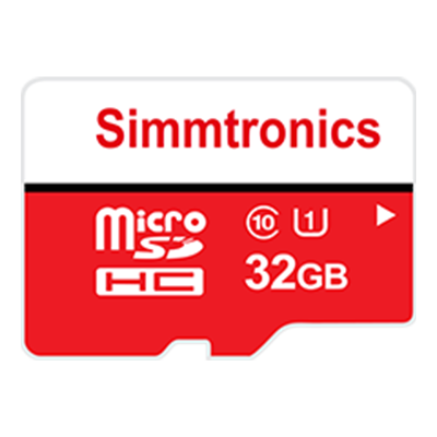Simmtronics: 32GB Micro SD Card Class 10 Memory Card for Mobile / RPi