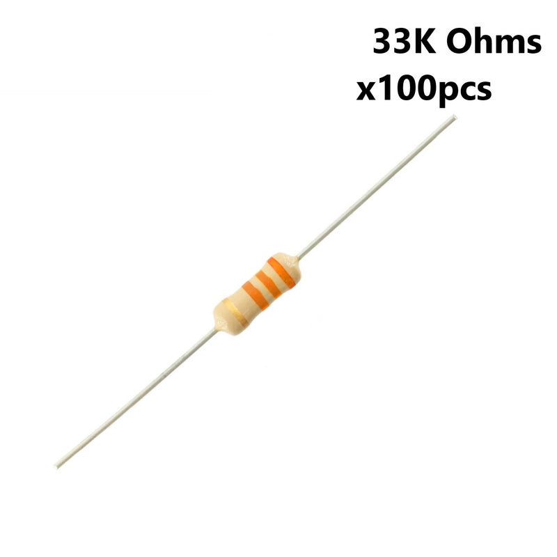 Carbon Film Resistor 33k-ohm 250mW