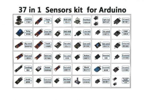 37 in 1 Sensors Kit Combo for Arduino