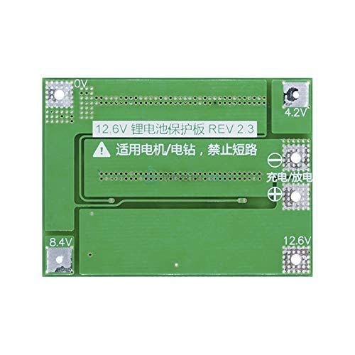 12.6V BMS 3S 40A 18650 Lithium Battery Protection Board