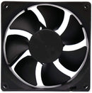 12025 Full Black DC Cabinet Cooling Fan/CPU Fan 12v 4.7x1 inch