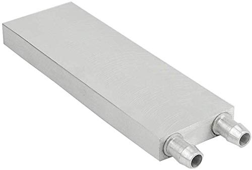 40x120 mm Aluminium Water Cooling Block/Container/Head/Plate for CPU Radiator HeatSink and DIY projects