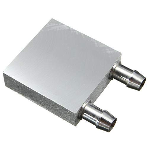 40x40 mm Aluminium Water Cooling Block/Container/Head/Plate for CPU Radiator HeatSink and DIY projects