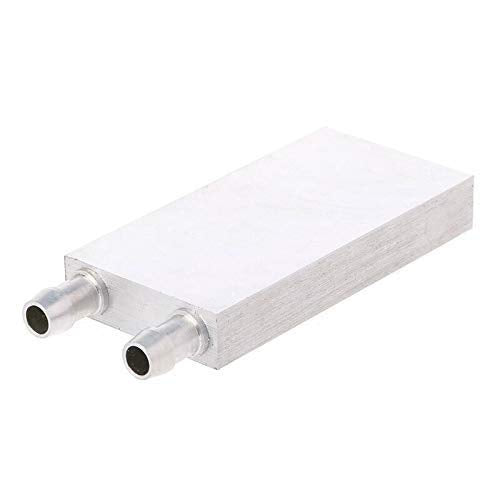 40x80 mm Aluminium Water Cooling Block/Container/Head/Plate for CPU Radiator HeatSink and DIY projects