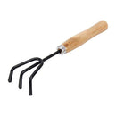 3Pcs Garden Tool Set With Wooden Handle - Small