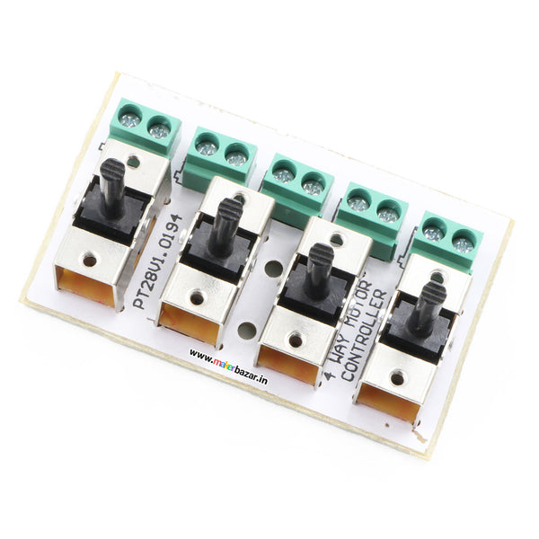 4 Way DC Motor Controller Switch