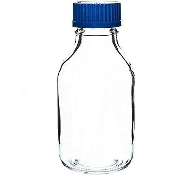 Reagent Borosilicate Glass Bottle 3.3, Clear With Screw Cap - 500ml