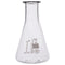 Borosilicate Glass Narrow Mouth Conical Flask 50ml Capacity