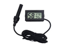 FY-12 Mini LCD Digital Thermometer Hygrometer Temperature Sensor 50℃ ~ 70℃ With Probe