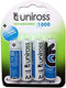 Eveready Uniross: 1000 Series Rechargeable AA Batteries 1.2v NiMH (Pack of 4)