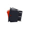 KCD4 16A 250V SPST ON-OFF 6 Leg Double Rocker Switch with Red Light