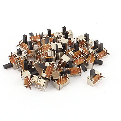 Right Angle 3 Pin 2 Position SPDT 1P2T PCB Panel Mini Slide Switch L S