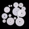 58Pcs Plastic Gear Assorted Kit Set with Different Types of Gears and Pulleys for DIY Car/Robot Project