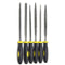 Jon Bhandari: F-021 6-Pc Needle File Set Metal Filing Rasp Wood Tools