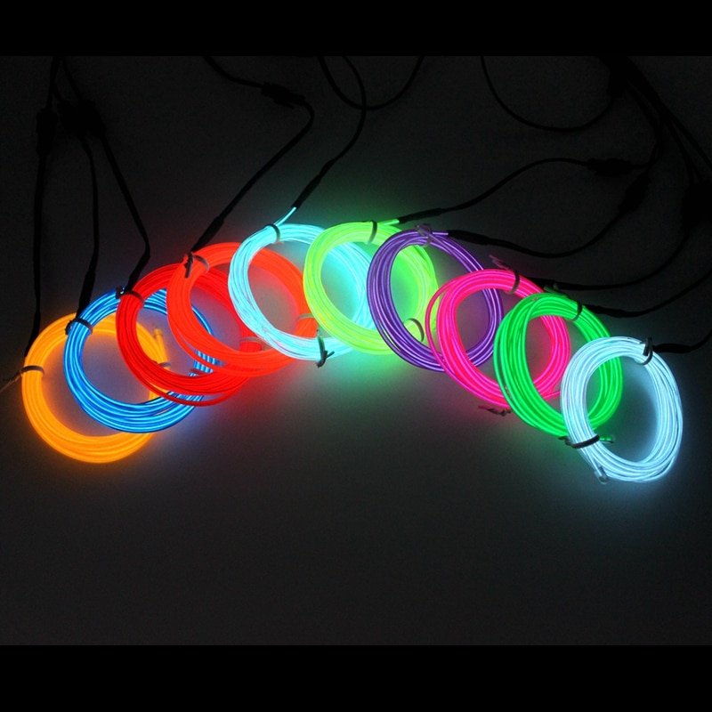 Neon Flexible Rope/Tube/Wire/String Waterproof LED Strip (5 Meter)