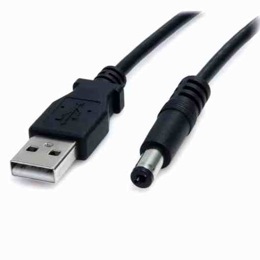 USB to DC Plug Converter Wire Cable - 30cm
