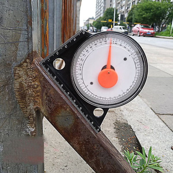 [Type 1] Slope Inclinometer Protractor Angle Finder Tilt Level Meter Clinometer Gauge With Magnetic Base