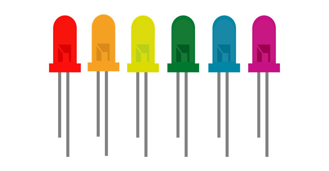 Led D Shape DIP LED 5mm Oval Shape