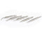 Generic: [Type 3] 5pc Stainless Steel Tweezer Set (3,5,5A,7,SS)