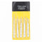 Generic: [Type 3] 5pc Stainless Steel Tweezer Set (3,5,5A,7,SS)