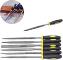 Jon Bhandari: F-021 6-Pc Needle File Set Metal Filing Rasp Wood Tools