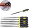 Jon Bhandari: F-021 6-Pc Needle File Set Metal Filing Rasp Wood Tools