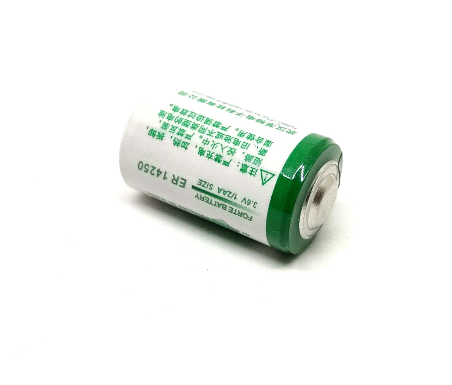 Forte: ER14250 Size-1/2AA 3.6V 1200mAh Lithium Cell Non-Rechargeable Battery