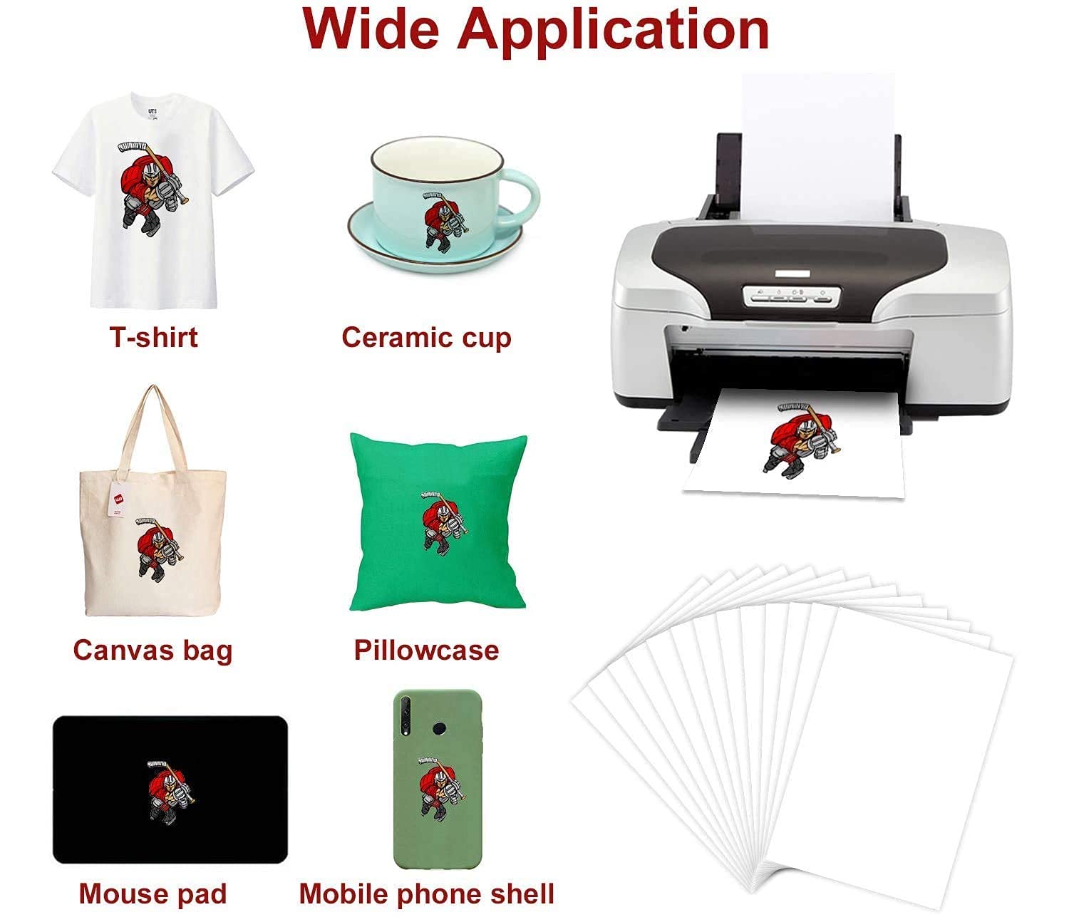 Generic: A4 Dye Sublimation Paper 100/120GSM