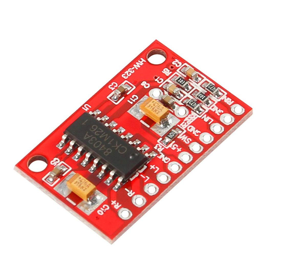 PAM8403 Mini Digital Power Amplifiers 3W Dual Track Red