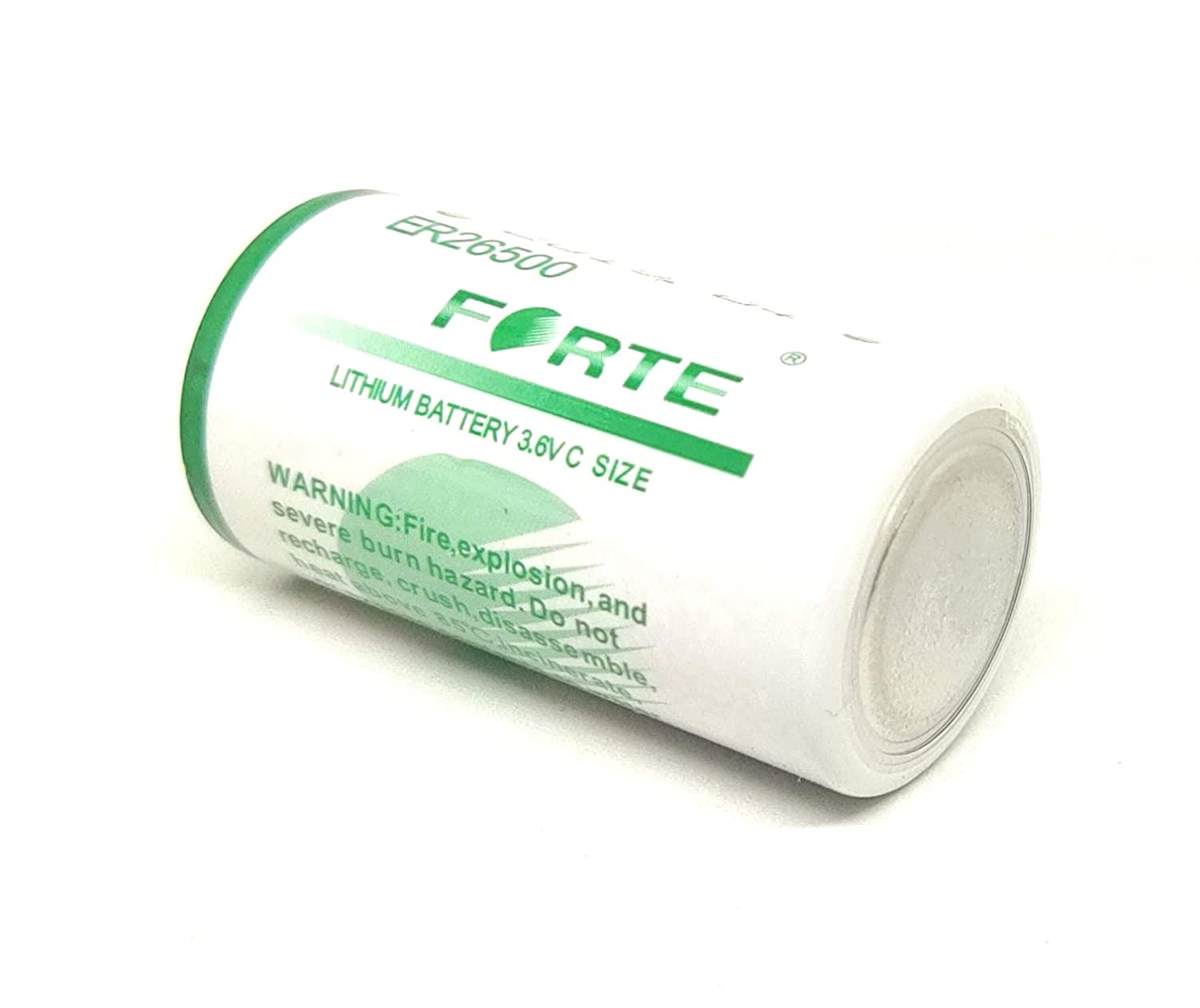 Forte: ER26500 Size-C 3.6V 9000mah Lithium Battery Cell Non-Rechargeable Battery with Button Top