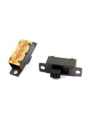 [Type 1] 3 Pin Leg SS12F32G5 2 Position SPDT 1P2T PCB Panel Mini Vertical Slide Switch