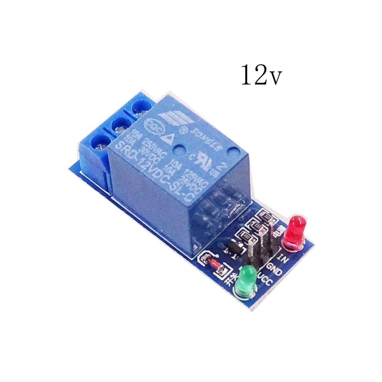 MODULO RELE 12V 1 CANAL OPT LOW-HIGH - Tecnoteca