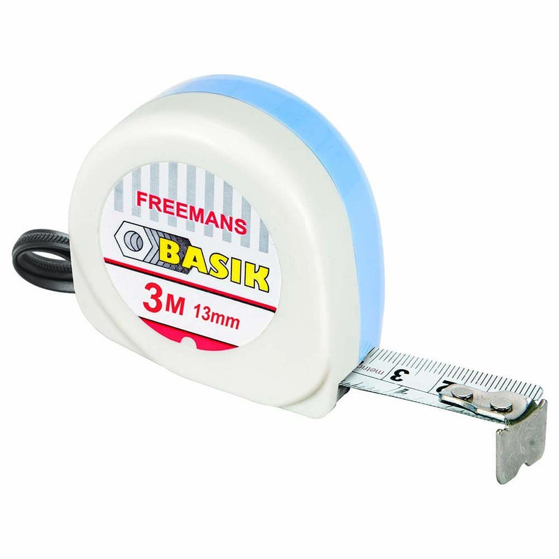 Freemans: Basik BKC313 3mX13mm Steel Measuring Tape