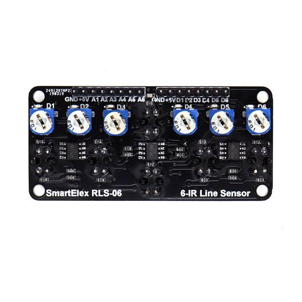 SmartElex RLS-06 Analog & Digital Line Sensor Array