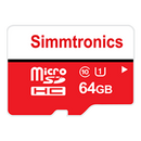 Simmtronics: 64GB Micro SD Card Class 10 Memory Card for Mobile / RPi